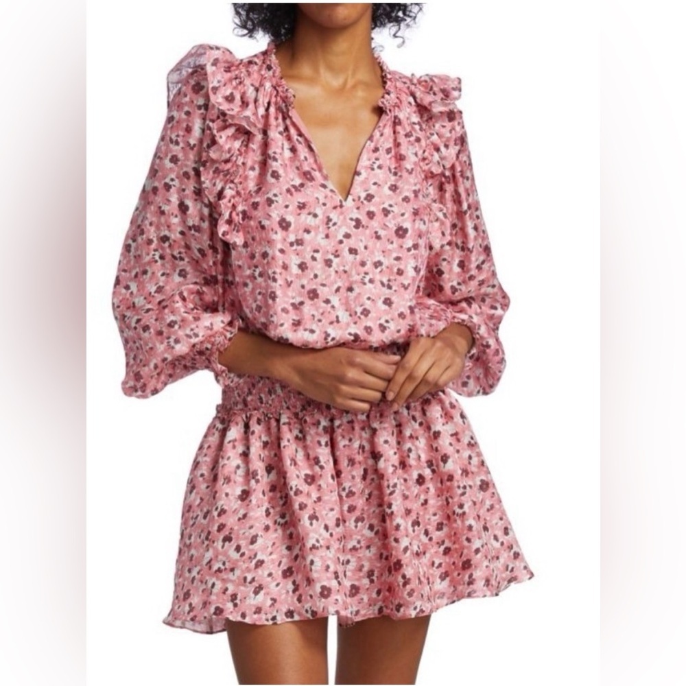 Ramy Brook Women's Penelope Silk Blend Ruffle Dress